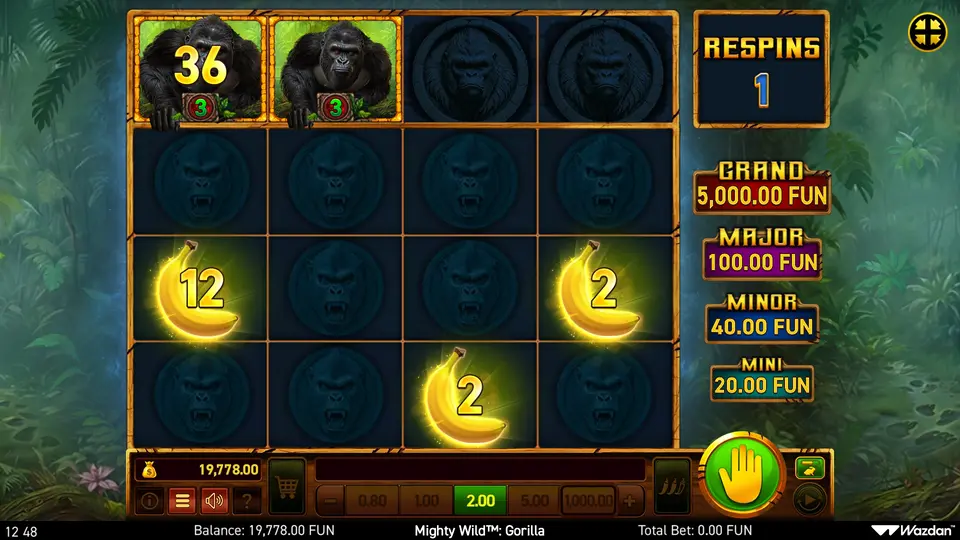 Collect to Infinity modifier active on a Collector with an x-value multiplier symbol during free spins
